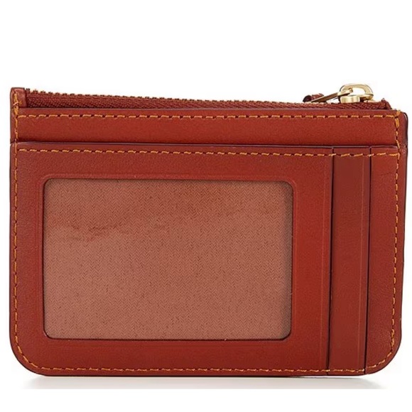 COACH Signature Coated Canvas Skinny Mini ID Wallet - Picture 8 of 9
